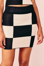 Mini Saia My Place bicolor tricot 