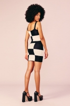 Mini Saia My Place bicolor tricot 