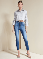 Calça ALLS jeans skinny lav clara denim
