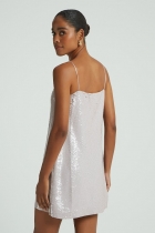 Vestido My Place paetê 