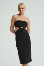 Vestido My Place tqc malha c/ argola