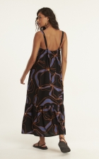 Vestido Cantão midi alca est pulse